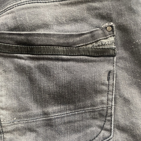 Men's Japan Rags Gray Denim Jeans - Picture 6 of 12